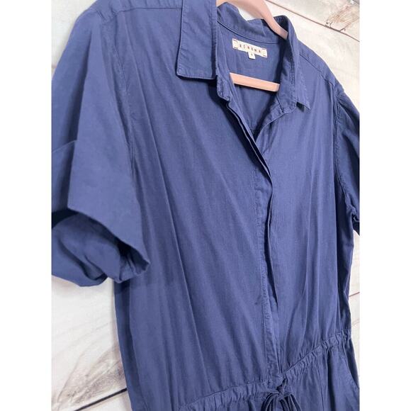 Xirena Navy Blue Romper Size SM - Picture 2 of 5